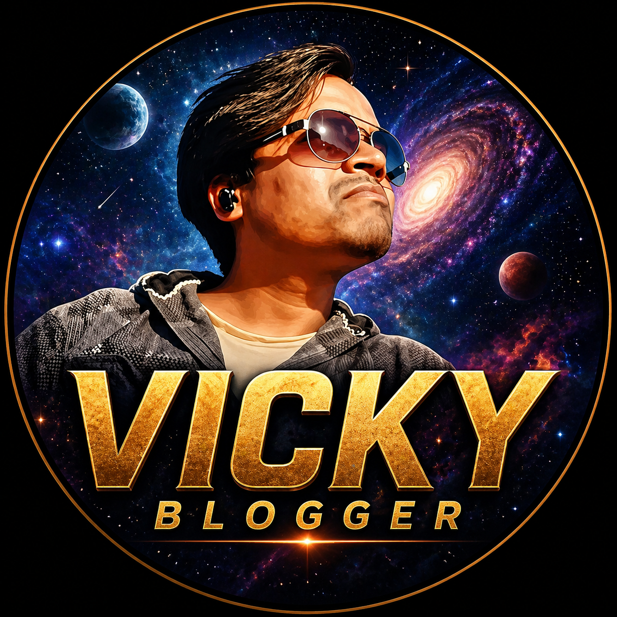 Vicky Blogger Logo