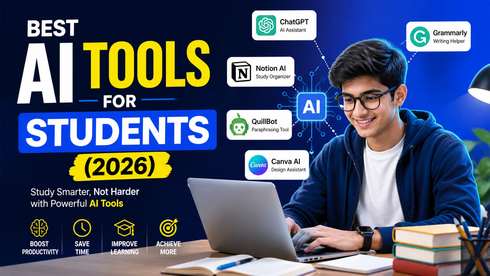 Best AI tools for students 2026 list and guide